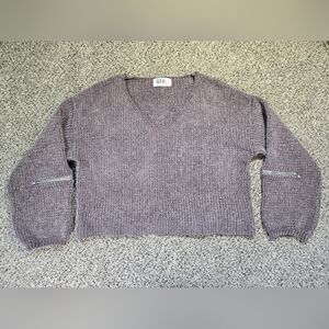 Seek The Label Size XS Oversized Gray Sweater
